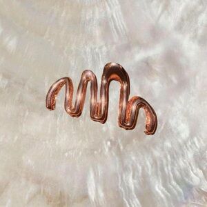Spiral Large Metallic Super Strong Hair Clip – Rose Gold